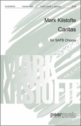 Caritas SATB choral sheet music cover